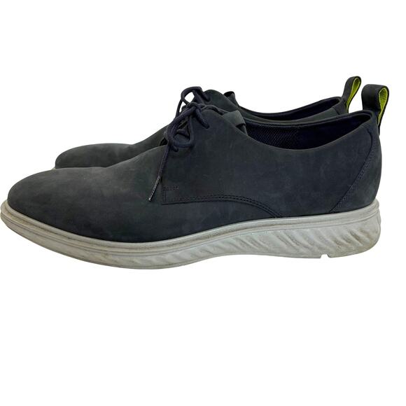 Ecco -Men\'s Ecco ST1 Hybrid Lite Derby Marine Nubuck Suede Shoes - Size 11 main image 8
